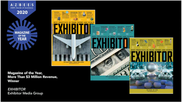 EXHIBITOR Named Magazine of the Year by the American Society of Business Publication Editors