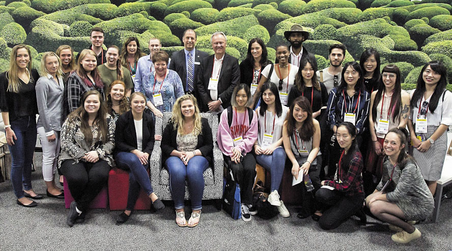 Exhibit Design Students at EXHIBITORLIVE